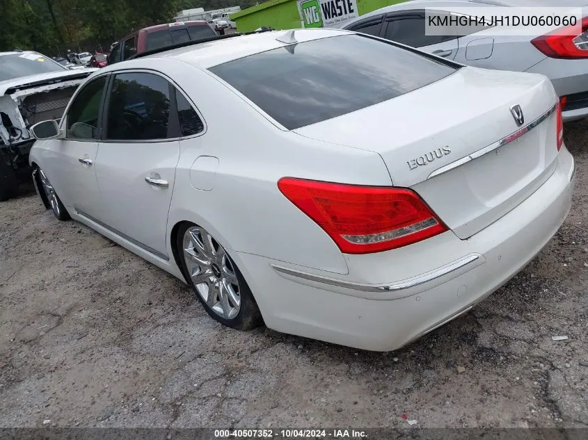 2013 Hyundai Equus Signature VIN: KMHGH4JH1DU060060 Lot: 40507352