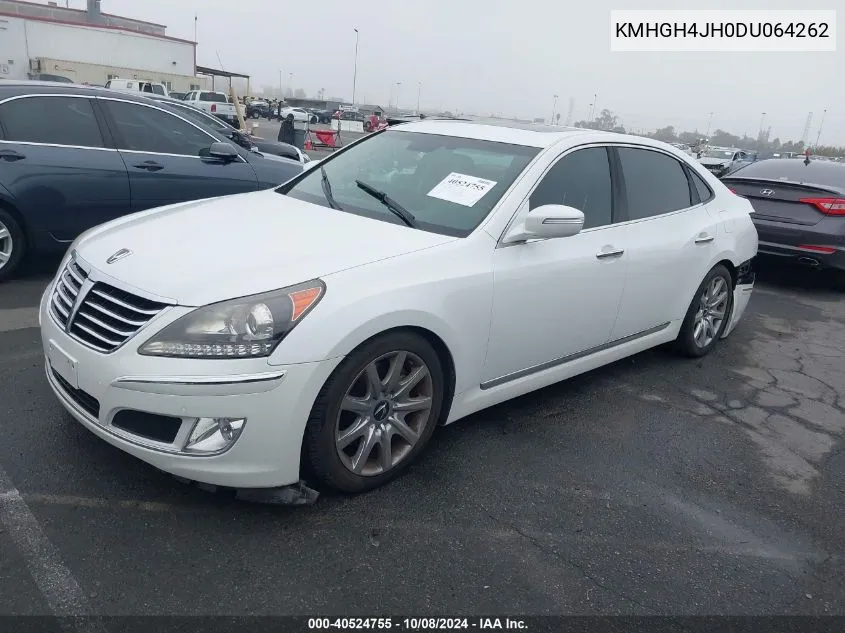 2013 Hyundai Equus Signature VIN: KMHGH4JH0DU064262 Lot: 40524755