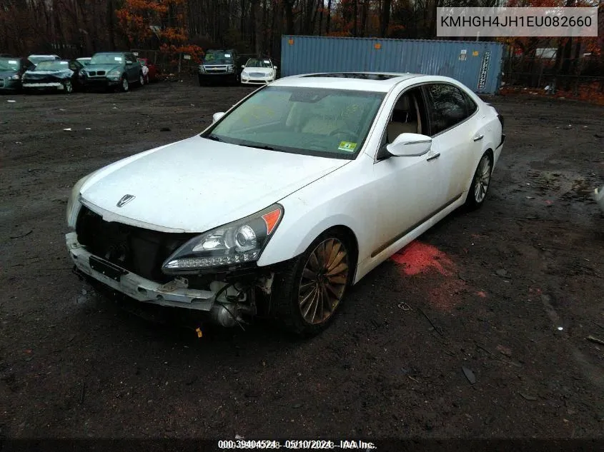 KMHGH4JH1EU082660 2014 Hyundai Equus Ultimate