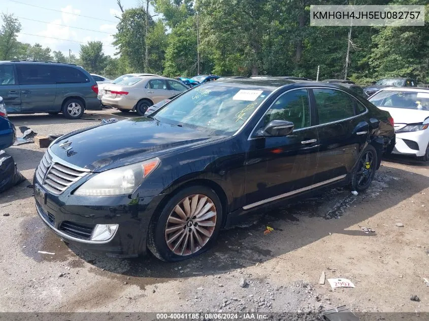 2014 Hyundai Equus Signature/Ultimate VIN: KMHGH4JH5EU082757 Lot: 40041185