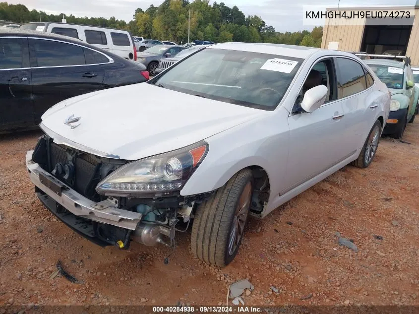 KMHGH4JH9EU074273 2014 Hyundai Equus Signature