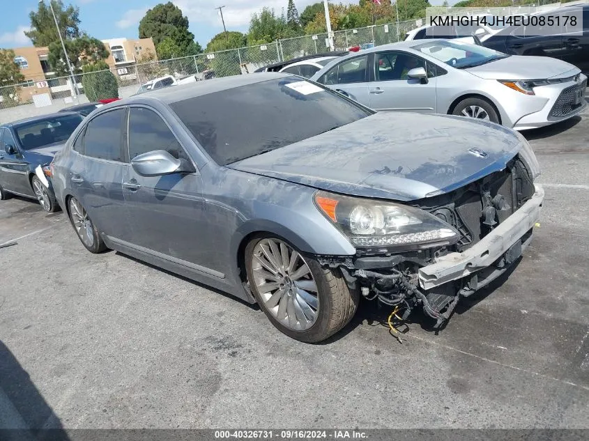 2014 Hyundai Equus Signature VIN: KMHGH4JH4EU085178 Lot: 40326731