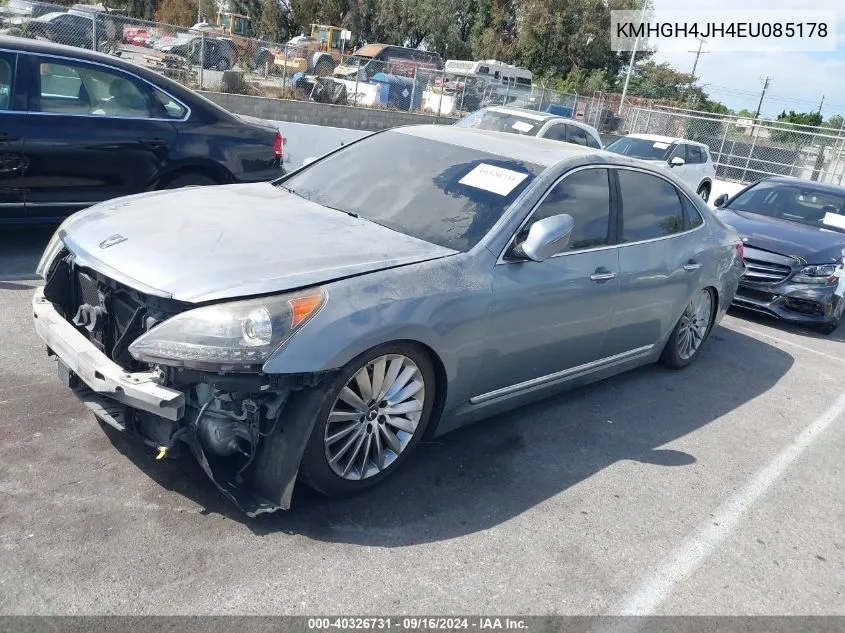 2014 Hyundai Equus Signature VIN: KMHGH4JH4EU085178 Lot: 40326731