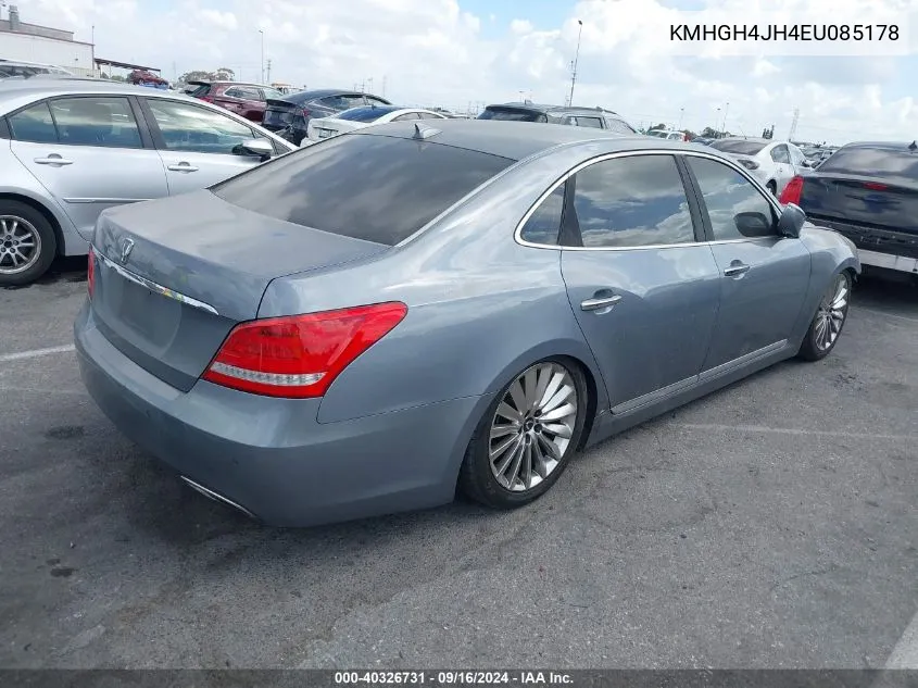 KMHGH4JH4EU085178 2014 Hyundai Equus Signature