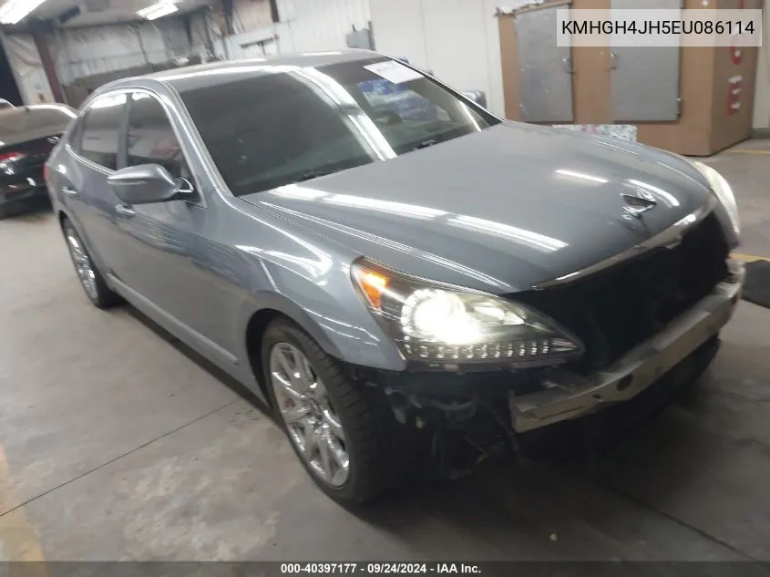 2014 Hyundai Equus Signature/Ultimate VIN: KMHGH4JH5EU086114 Lot: 40397177