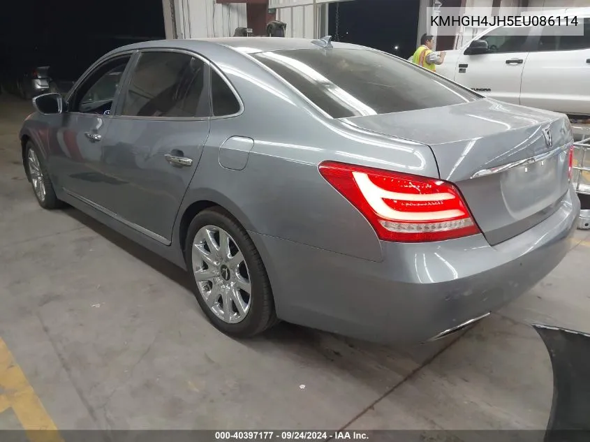 2014 Hyundai Equus Signature/Ultimate VIN: KMHGH4JH5EU086114 Lot: 40397177