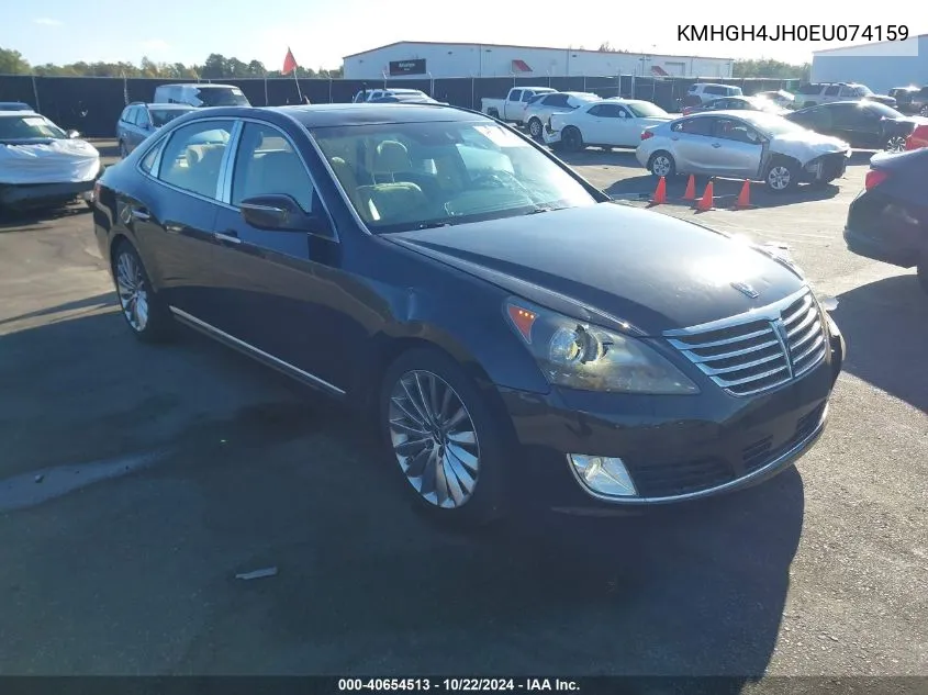 KMHGH4JH0EU074159 2014 Hyundai Equus Signature