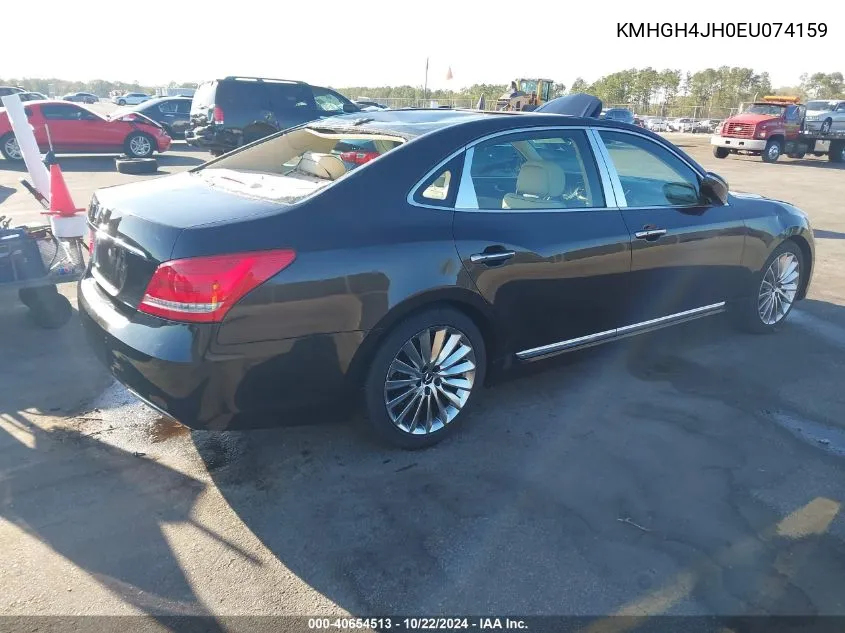 KMHGH4JH0EU074159 2014 Hyundai Equus Signature