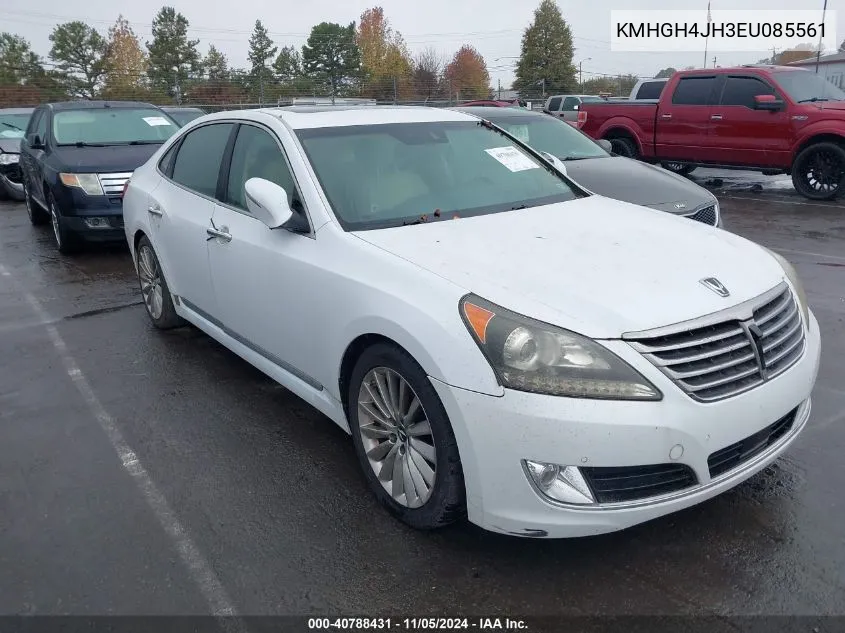 2014 Hyundai Equus Ultimate VIN: KMHGH4JH3EU085561 Lot: 40788431