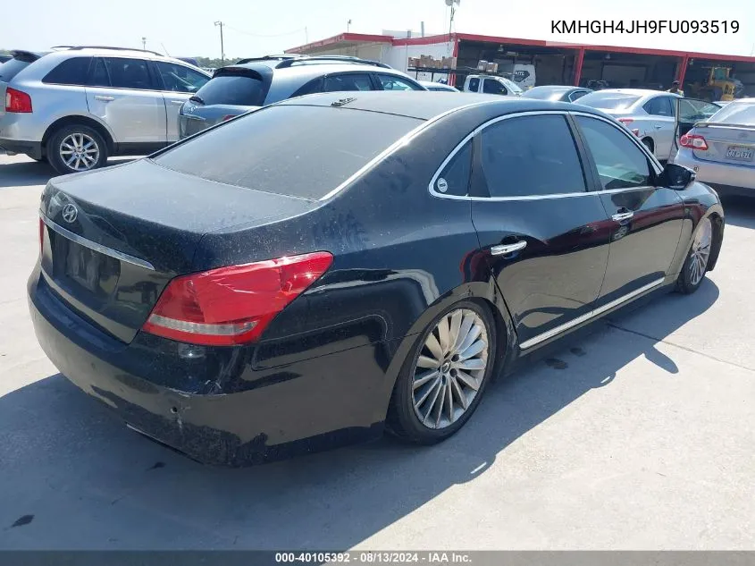 2015 Hyundai Equus Signature VIN: KMHGH4JH9FU093519 Lot: 40105392