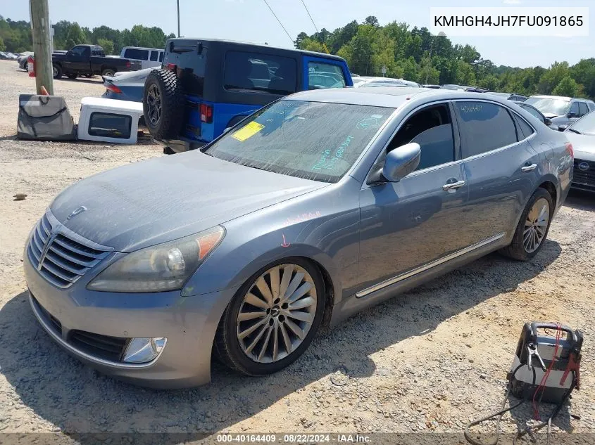 KMHGH4JH7FU091865 2015 Hyundai Equus Signature