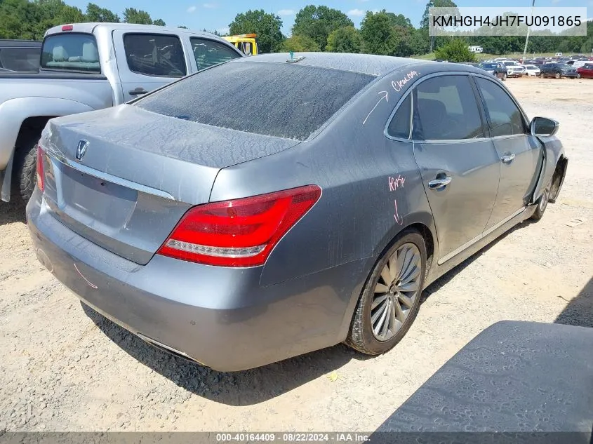 KMHGH4JH7FU091865 2015 Hyundai Equus Signature