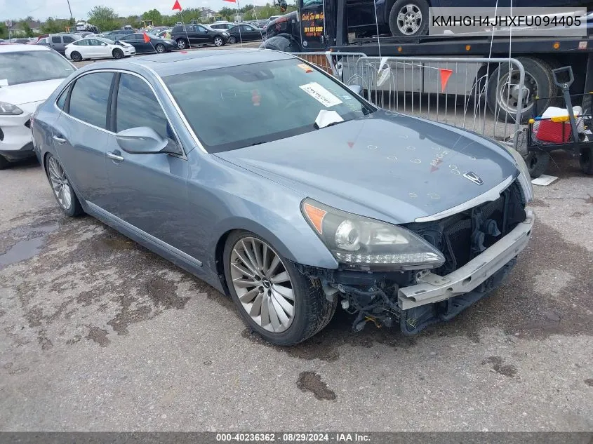 KMHGH4JHXFU094405 2015 Hyundai Equus Signature