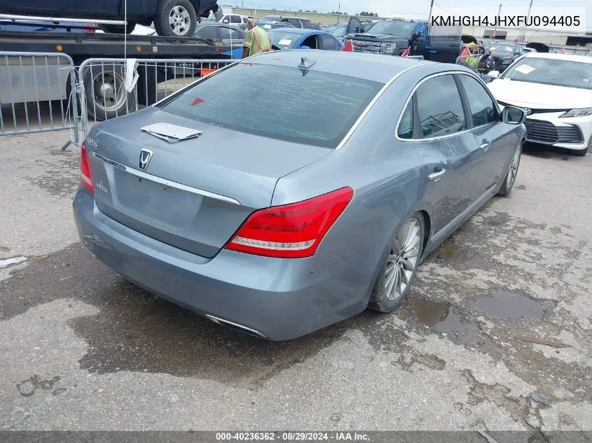 KMHGH4JHXFU094405 2015 Hyundai Equus Signature