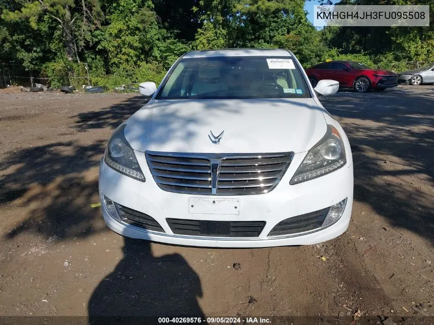 2015 Hyundai Equus Signature/Ultimate VIN: KMHGH4JH3FU095508 Lot: 40269576