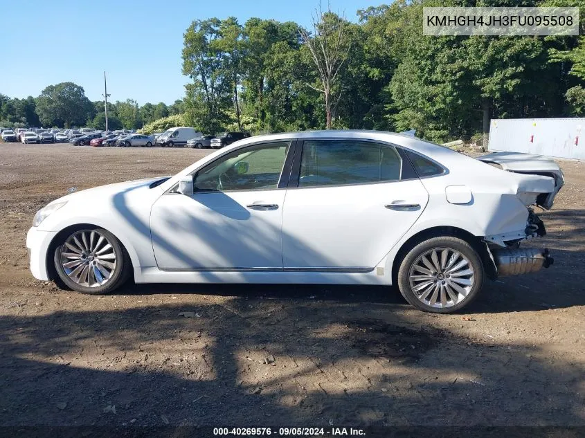 2015 Hyundai Equus Signature/Ultimate VIN: KMHGH4JH3FU095508 Lot: 40269576