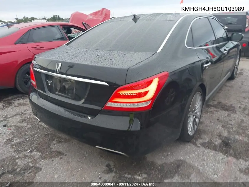 KMHGH4JH8GU103989 2016 Hyundai Equus Signature/Ultimate