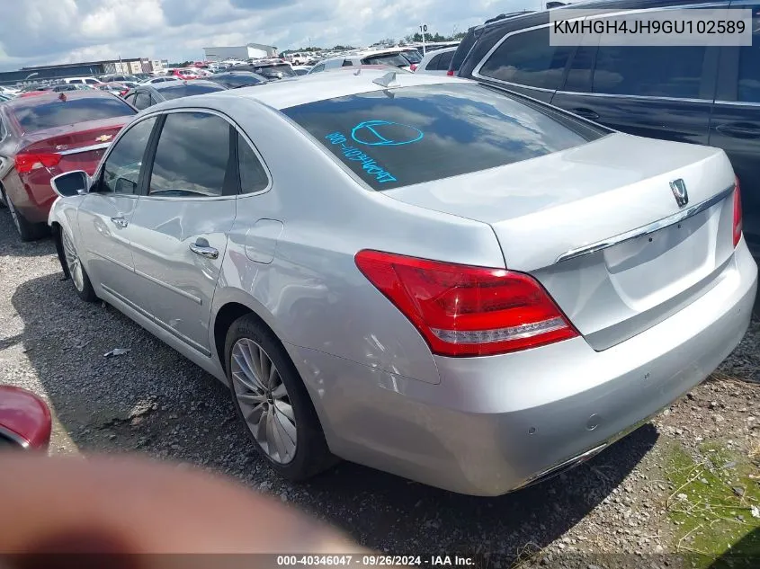 KMHGH4JH9GU102589 2016 Hyundai Equus Ultimate