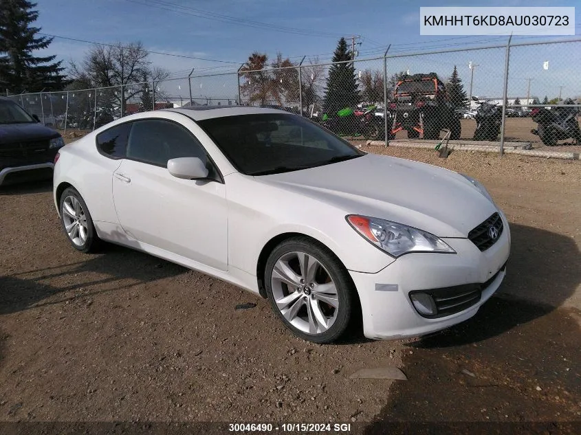 2010 Hyundai Genesis Coupe 2.0T VIN: KMHHT6KD8AU030723 Lot: 30046490