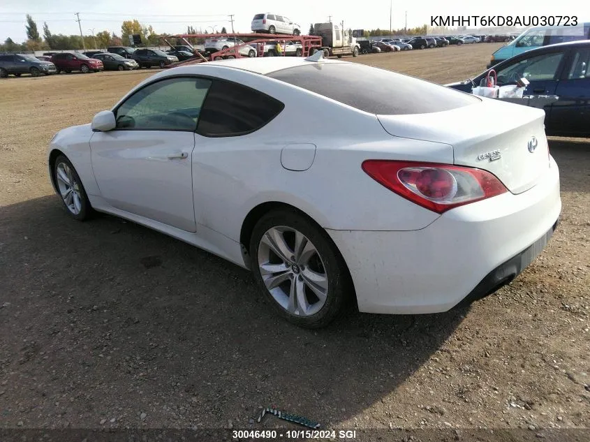 KMHHT6KD8AU030723 2010 Hyundai Genesis Coupe 2.0T