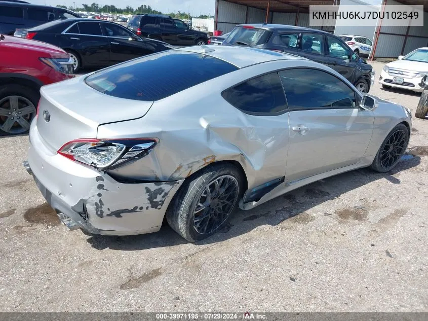 KMHHU6KJ7DU102549 2013 Hyundai Genesis 3.8 Grand Touring