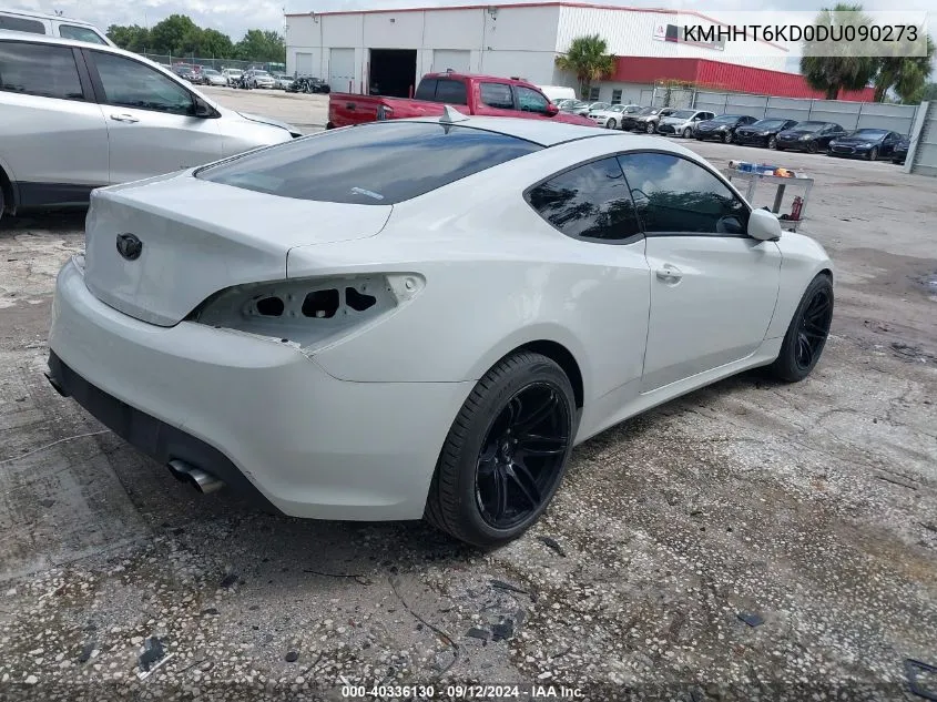 KMHHT6KD0DU090273 2013 Hyundai Genesis Coupe 2.0T