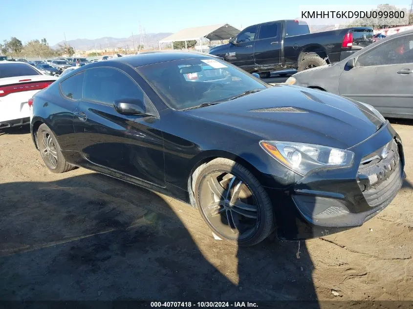 KMHHT6KD9DU099800 2013 Hyundai Genesis Coupe 2.0T