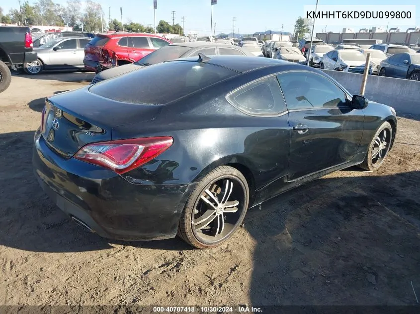 2013 Hyundai Genesis Coupe 2.0T VIN: KMHHT6KD9DU099800 Lot: 40707418