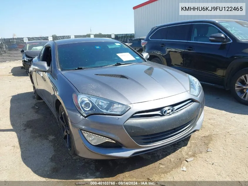 2015 Hyundai Genesis 3.8 Base VIN: KMHHU6KJ9FU122465 Lot: 40103768