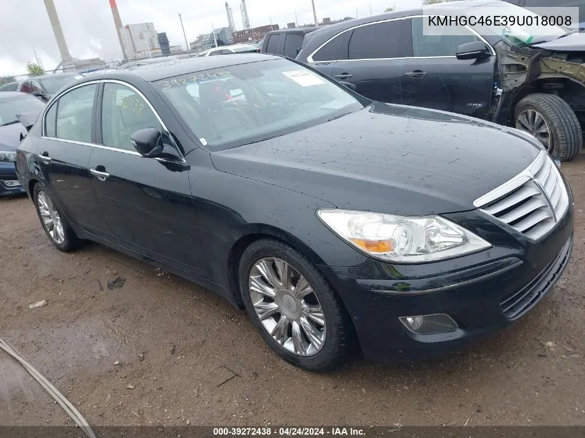 KMHGC46E39U018008 2009 Hyundai Genesis 3.8