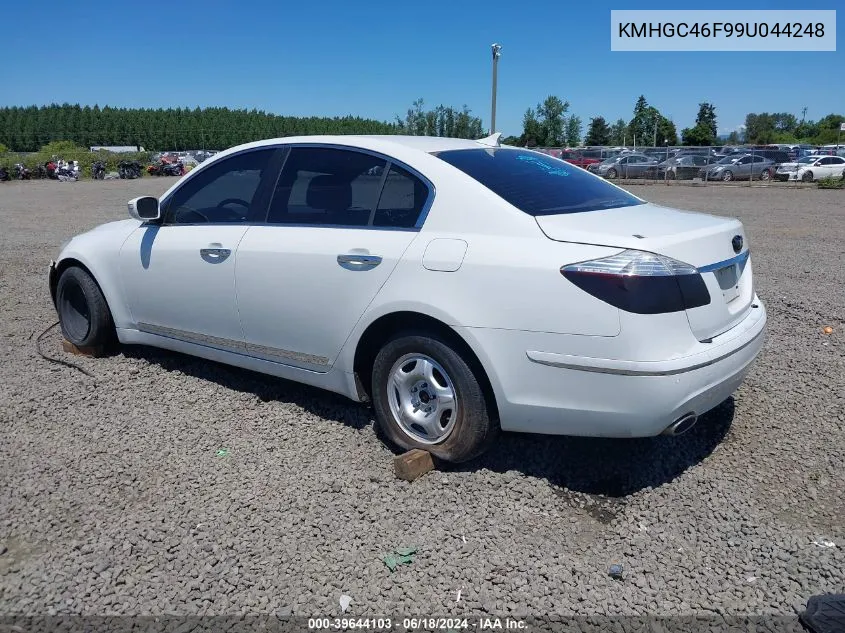 KMHGC46F99U044248 2009 Hyundai Genesis 4.6