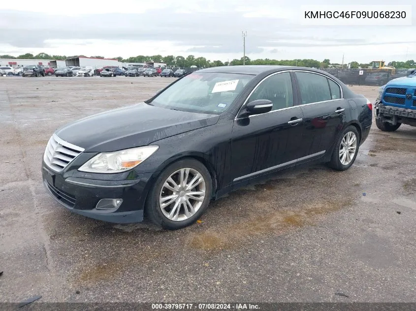 KMHGC46F09U068230 2009 Hyundai Genesis 4.6