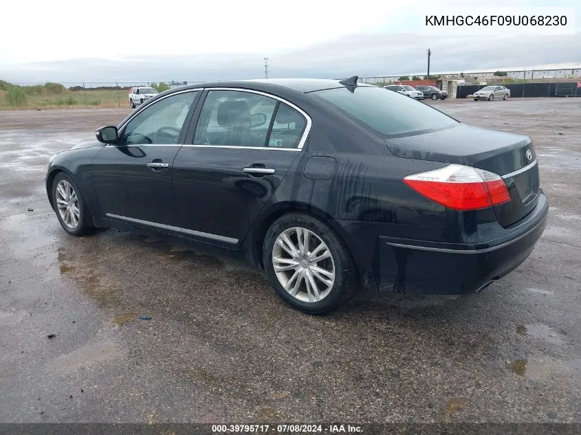 2009 Hyundai Genesis 4.6 VIN: KMHGC46F09U068230 Lot: 39795717