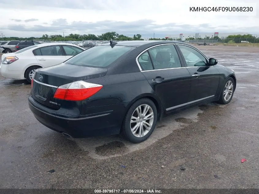 KMHGC46F09U068230 2009 Hyundai Genesis 4.6