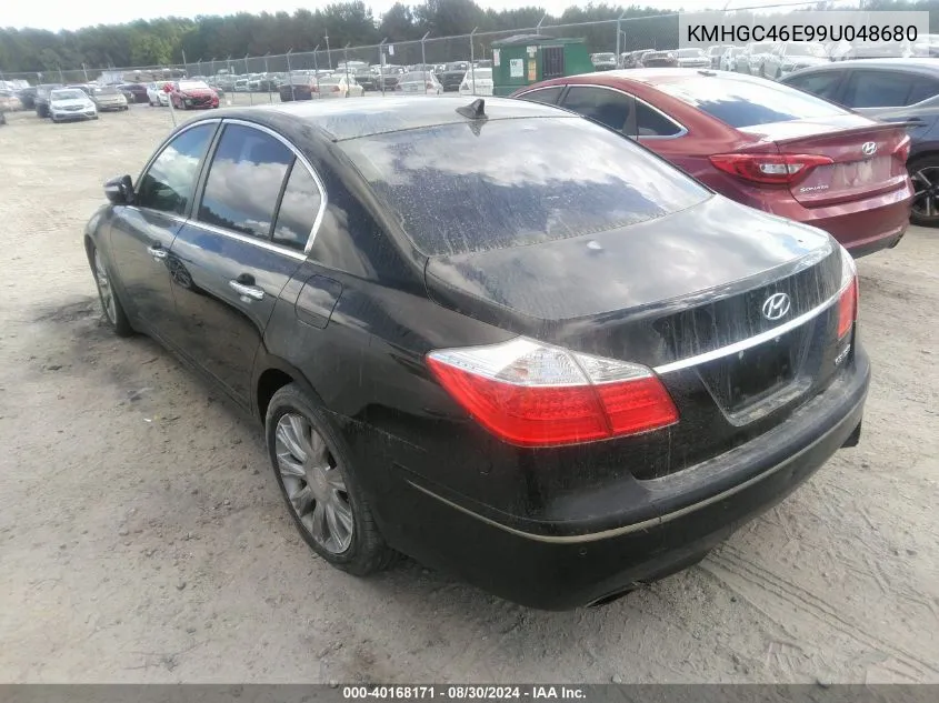 KMHGC46E99U048680 2009 Hyundai Genesis 3.8