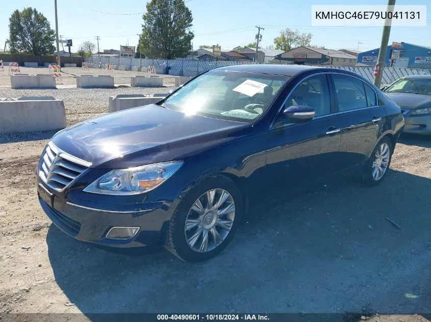 2009 Hyundai Genesis 3.8 VIN: KMHGC46E79U041131 Lot: 40490601