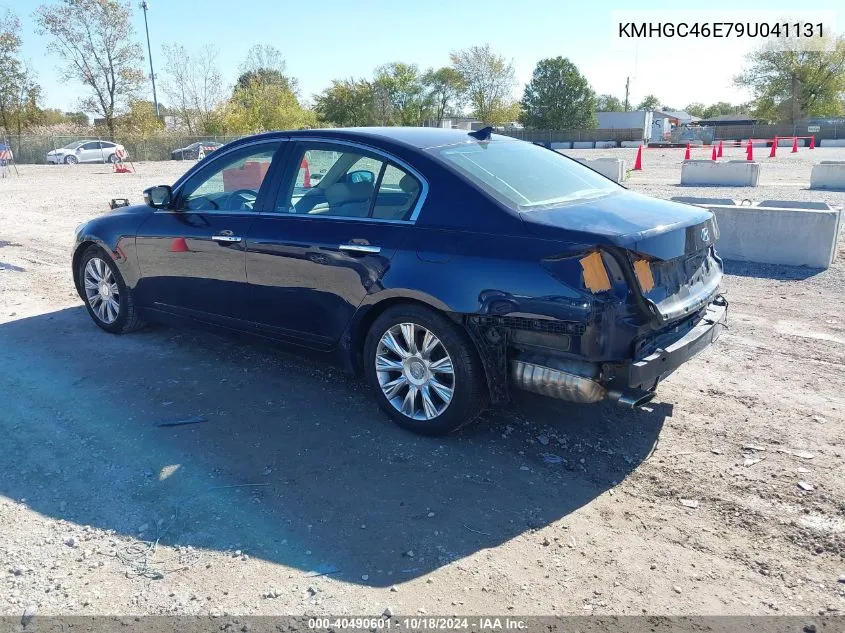 2009 Hyundai Genesis 3.8 VIN: KMHGC46E79U041131 Lot: 40490601