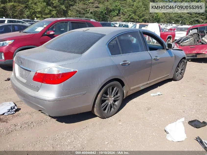 2009 Hyundai Genesis 4.6 VIN: KMHGC46F09U055395 Lot: 40544842