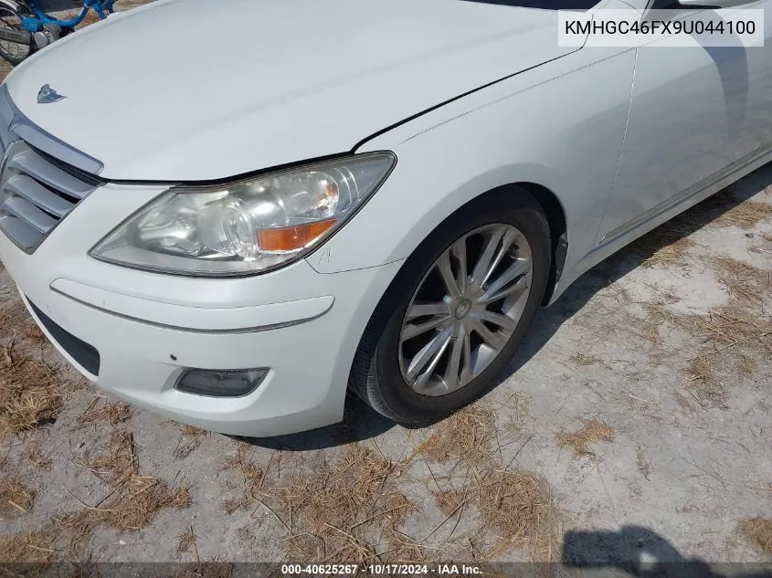 KMHGC46FX9U044100 2009 Hyundai Genesis 4.6