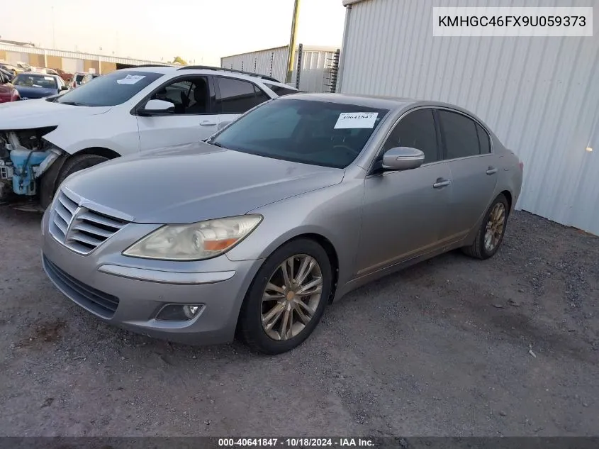 KMHGC46FX9U059373 2009 Hyundai Genesis 4.6