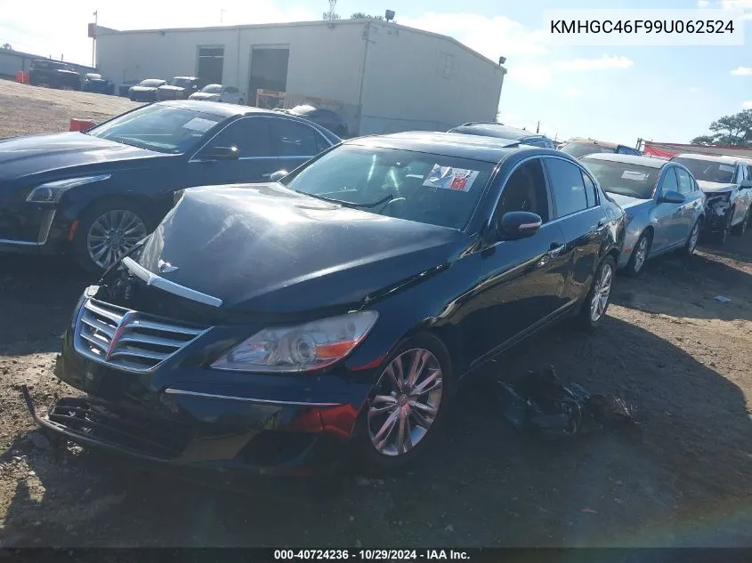 KMHGC46F99U062524 2009 Hyundai Genesis 4.6