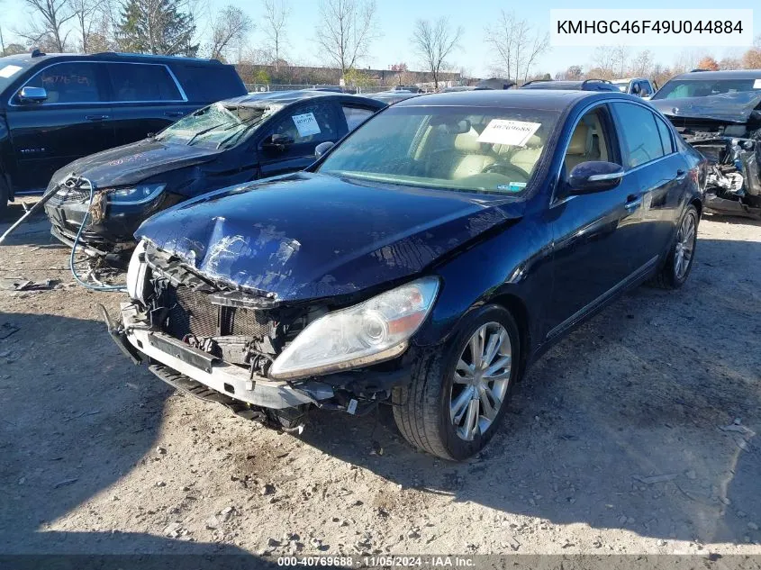 2009 Hyundai Genesis 4.6 VIN: KMHGC46F49U044884 Lot: 40769688