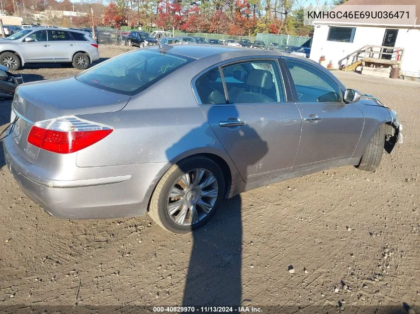 2009 Hyundai Genesis 3.8 VIN: KMHGC46E69U036471 Lot: 40829970