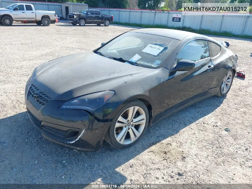 KMHHT6KD7AU015212 2010 Hyundai Genesis 2.0T