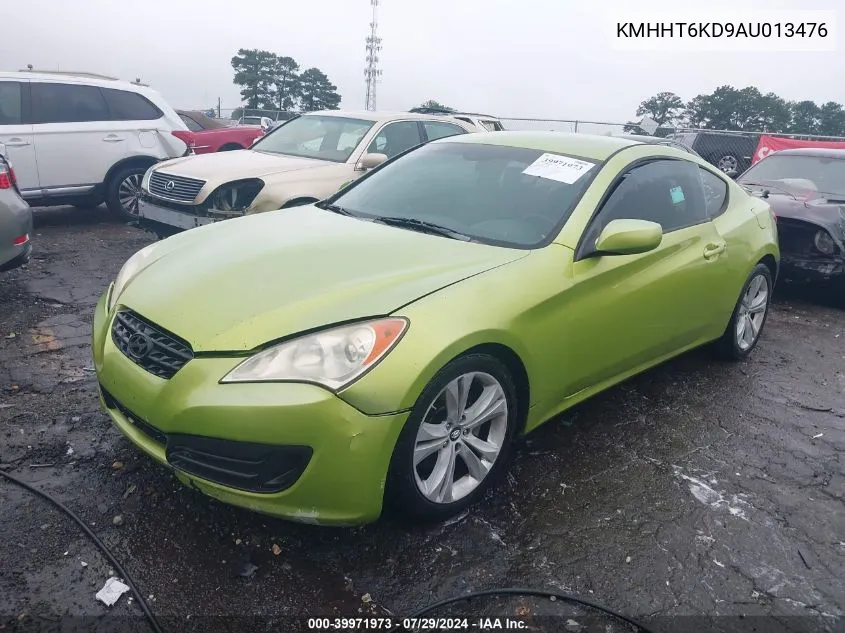 KMHHT6KD9AU013476 2010 Hyundai Genesis 2.0T