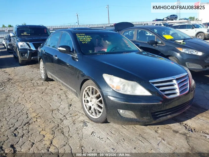 2010 Hyundai Genesis 4.6 VIN: KMHGC4DF8AU083825 Lot: 40140959