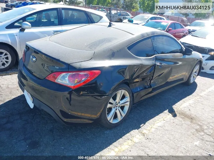 KMHHU6KH8AU034125 2010 Hyundai Genesis 3.8 Grand Touring