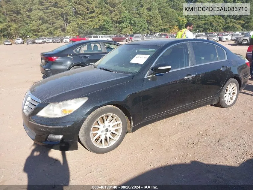 KMHGC4DE3AU083710 2010 Hyundai Genesis 3.8