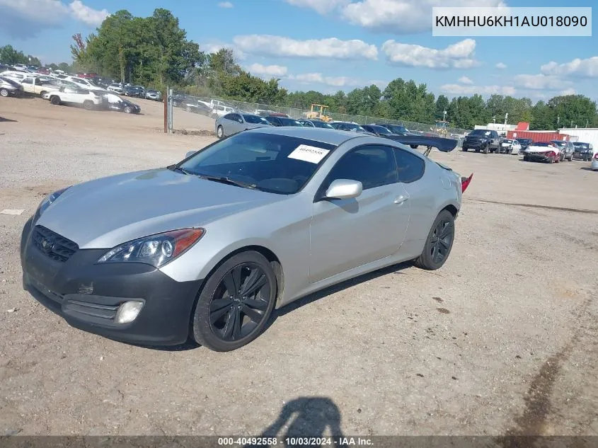 2010 Hyundai Genesis 3.8 VIN: KMHHU6KH1AU018090 Lot: 40492558