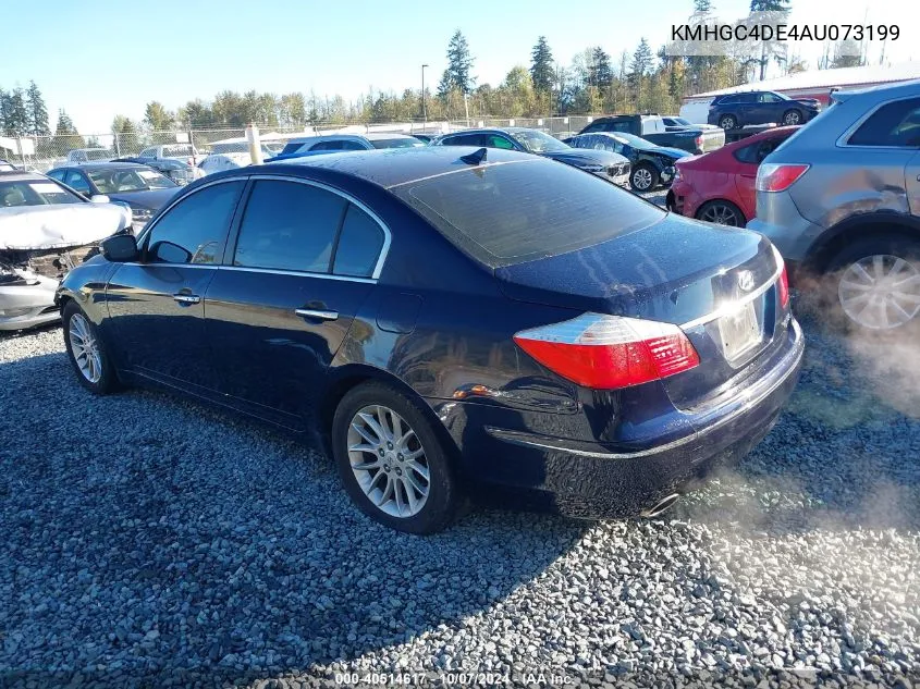 2010 Hyundai Genesis 3.8 VIN: KMHGC4DE4AU073199 Lot: 40514617